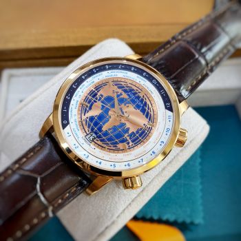 Đồng Hồ Agelocer World Time 5201D2 - Đi du lịch vòng quanh thế giới với chiếc Agelocer World Time trên cổ tay của anh em