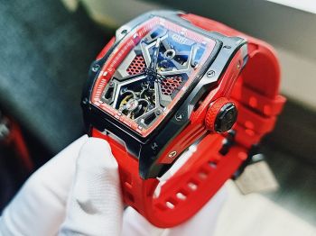 Đồng Hồ BONEST GATTI cao cấp đỏ độc đáo và siêu chất