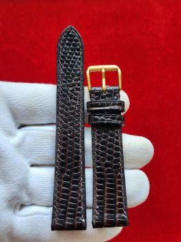 Dây đồng hồ da bò khâu tay size 18 DAY60