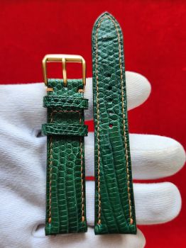 Dây đồng hồ da bò khâu tay size 20 DAY69