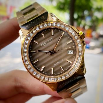 Đồng Hồ Nam Agelocer Baikal 6303F9 - Được lấy cảm hứng từ hồ Baikal ở miền đông Siberia của nước Nga