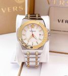 Đồng Hồ Nam Versace Chain Reaction Quartz Silver Dial Men's Watch  VEDY00519