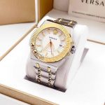 Đồng Hồ Nam Versace Chain Reaction Quartz Silver Dial Men's Watch  VEDY00519