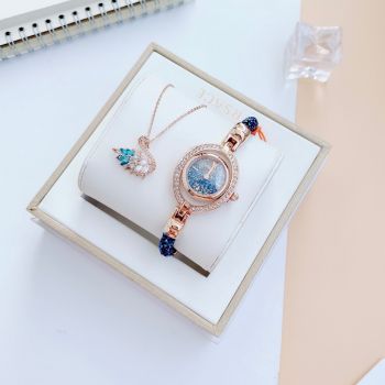 Đồng Hồ Nữ DANEVA  phiên bản nàng thơ galaxy - Sự kết hợp hoàn hảo giữa Davena vs hãng đá Swarovski danh tiếng