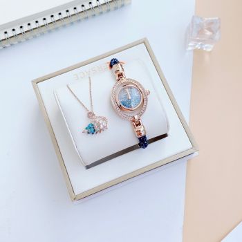 Đồng Hồ Nữ DANEVA  phiên bản nàng thơ galaxy - Sự kết hợp hoàn hảo giữa Davena vs hãng đá Swarovski danh tiếng