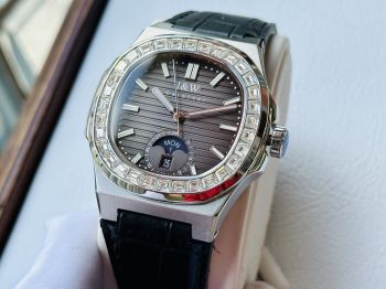 Đồng Hồ Nam Carnival Nautilus màu xám ĐẸP huyền ảo cứ ngỡ như đang cầm trên tay phiên bản PATEK PHILIP Nautilus