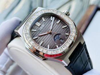 Đồng Hồ Nam Carnival Nautilus màu xám ĐẸP huyền ảo cứ ngỡ như đang cầm trên tay phiên bản PATEK PHILIP Nautilus