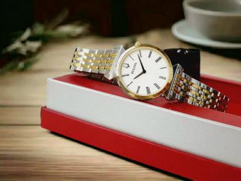 Đồng Hồ Bulova 98L264 demi mặt trắng siêu đẹp