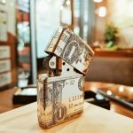 Bật Lửa Zippo 252BL069 Tiền Đồng 1 Dollar Washington