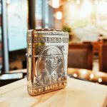 Bật Lửa Zippo 252BL069 Tiền Đồng 1 Dollar Washington