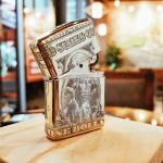 Bật Lửa Zippo 252BL069 Tiền Đồng 1 Dollar Washington