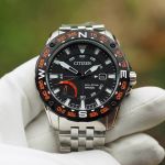 Đồng Hồ Nam Citizen Eco-drive SUPER PRT ORANGE ACCENT AW7048-51E