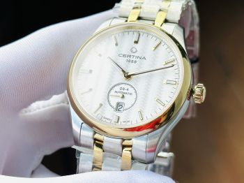 Đồng Hồ Nam Certina Dòng sản phẩm đến từ THỤY SĨ DS4 C022.428.22.031.00  Đáy lô cơ với logo Chú Rùa in trên Rotor rất đặc biệt chính hãng 100%