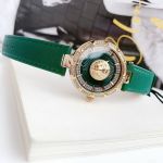 Đồng Hồ Nữ Versus Sertie new so hot - bản da xanh lá mix mặt xanh cùng tone viền full pha lê siêu đẹp
