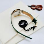 Đồng Hồ Nữ Versus Sertie new so hot - bản da xanh lá mix mặt xanh cùng tone viền full pha lê siêu đẹp