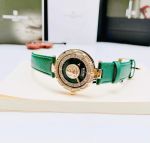 Đồng Hồ Nữ Versus Sertie new so hot - bản da xanh lá mix mặt xanh cùng tone viền full pha lê siêu đẹp