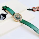 Đồng Hồ Nữ Versus Sertie new so hot - bản da xanh lá mix mặt xanh cùng tone viền full pha lê siêu đẹp
