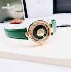 Đồng Hồ Nữ Versus Sertie new so hot - bản da xanh lá mix mặt xanh cùng tone viền full pha lê siêu đẹp