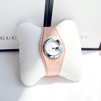 Đồng Hồ Nữ Gucci 104 Bandeau Pink Quyến rũ