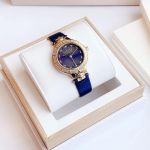 Đồng Hồ Nữ Versus mẫu mới thật xinh với dây da xanh navy đẹp mặn mà