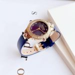Đồng Hồ Nữ Versus mẫu mới thật xinh với dây da xanh navy đẹp mặn mà