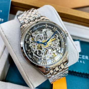 Đồng Hồ Nam Agelocer Bosch 5401A9 - Siêu phẩm thanh lịch với hoạ tiết hoa văn độc lạ kết hợp với bộ khung xương skeleton