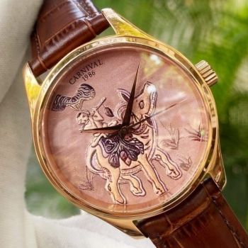 Đồng Hồ Carnival Chú Bé Chăn Trâu Thổi Sáo CNV515G4