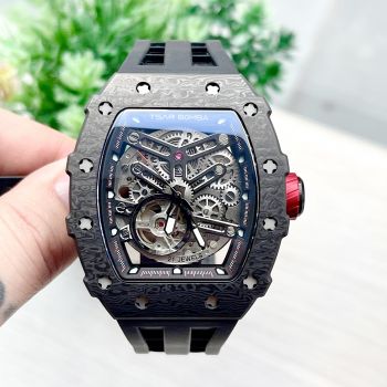 Đồng Hồ TSAR BOMBA Carbon Fiber Skeleton Automatic