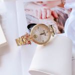 Đồng Hồ VERSUS Mặt dial chải tia sắc sảo với logo sư tử tại vị trí 6h