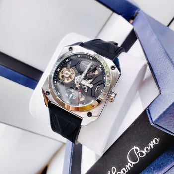Đồng hồ Hanboro Men Skeleton Automatic hiện đại và sang trọng