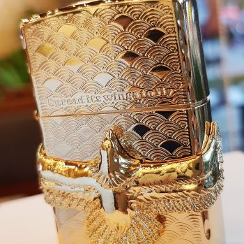 Bật Lửa Zippo 252BL075 - Hình ảnh Chim đại bàng dang cánh ôm trọn chiếc bật lửa - Hãy dang rộng đôi cánh để bay lên