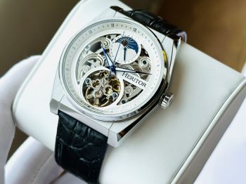 Đồng Hồ Heritor Daxton Automatic Skeleton - Phong cách tinh tế và đẳng cấp