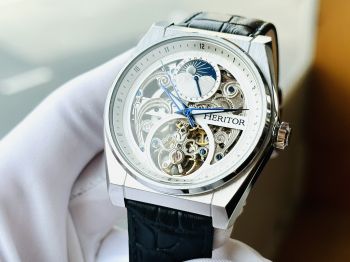 Đồng Hồ Heritor Daxton Automatic Skeleton - Phong cách tinh tế và đẳng cấp