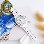 Đồng Hồ Bulova Marine Star Bạc xà cừ Mặt số kim cương