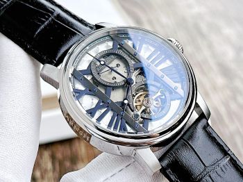Đồng Hồ Thomas Earnshaw ES-8095-05 Wesminter Máy Automatic, Kính khoáng cứng, Dây da chính hãng, Chống nước 5 atm