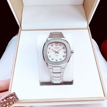 Đồng Hồ Nữ GV2 By Gevril Potente Quartz Diamond - mẫu mới cho chị em, chuẩn đẹp như Patek Philip