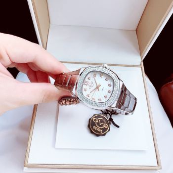 Đồng Hồ Nữ GV2 By Gevril Potente Quartz Diamond - mẫu mới cho chị em, chuẩn đẹp như Patek Philip