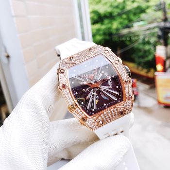 Đồng Hồ Hanboro mẫu độc lạ phiên bản giới hạn 2023 - Mỗi 2 giờ trôi qua sẽ chuyển động 1 mặt khác nhau