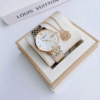 Đồng Hồ Nữ Frederique Constant 220MPWD3S3B - Thiết kế đơn giản, thanh lịch, duyên dáng