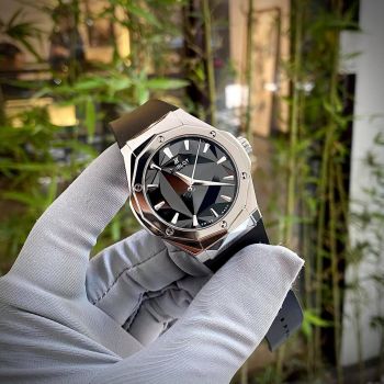 Đồng Hồ Nam Hublot Orlinski Titanium Black - Được làm bằng titanium nguyên khối, Mặt đồng hồ điêu khắc nghệ thuật