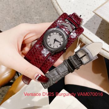 Đồng Hồ Versace DV25 Burgundy VAM070016 đẹp độc, đẹp lạ không đại trà, ít đụng hàng