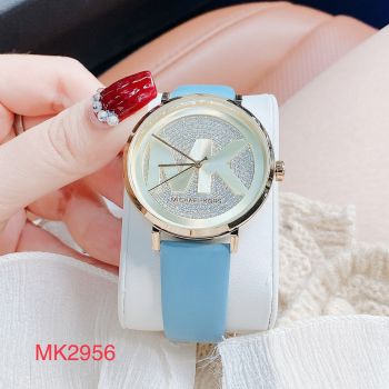 Đồng Hồ Michael Kors MK2956: Sự Độc Đáo Với Mặt In Full Logo Hãng Đính Đá