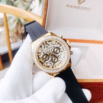 Đồng Hồ Hanboro by Huboler unisex - Vẻ đẹp độc đáo, mới mẻ