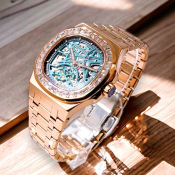 Đồng Hồ Carnival Nautilus 8118G2 - Bản viền đá  New Model đem lại  CẢM GIÁC LẤP LÁNH SANG CHẢNH