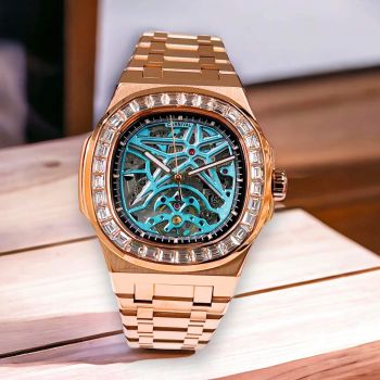 Đồng Hồ Carnival Nautilus 8118G2 - Bản viền đá  New Model đem lại  CẢM GIÁC LẤP LÁNH SANG CHẢNH