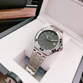 Đồng Hồ Nam Maurice Lacroix Maurice Lacroix Aikon Quartz AI1008-SS002-331-1 Màu Đen xám