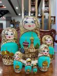 Búp Bê Matryoshka Nga - Nhà thờ Thánh Basil – bộ 7 con BB048