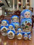 Búp Bê Matryoshka Nga - Nhà thờ Thánh Basil – bộ 7 con BB046