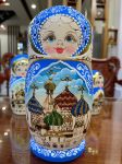 Búp Bê Matryoshka Nga - Nhà thờ Thánh Basil – bộ 7 con BB046