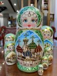 Búp Bê Matryoshka Nga - Nhà thờ Thánh Basil – bộ 7 con BB049